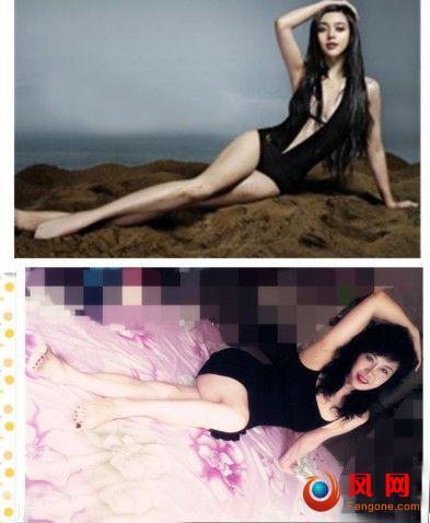 50岁潮妈 张景芬 模仿范冰冰拍写真 潮妈性感写真
