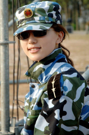 军艺校花 军艺校花写真 军艺美女校花